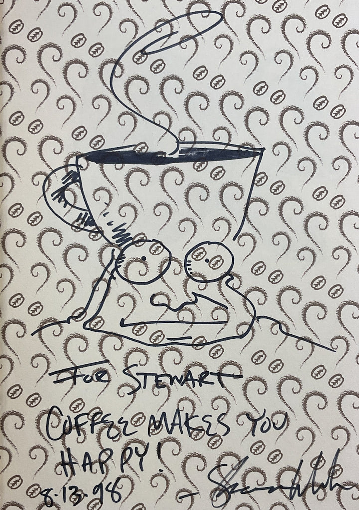 Too Much Coffee Man's Guide for the Perplexed - Signed & Numbered Hardcover