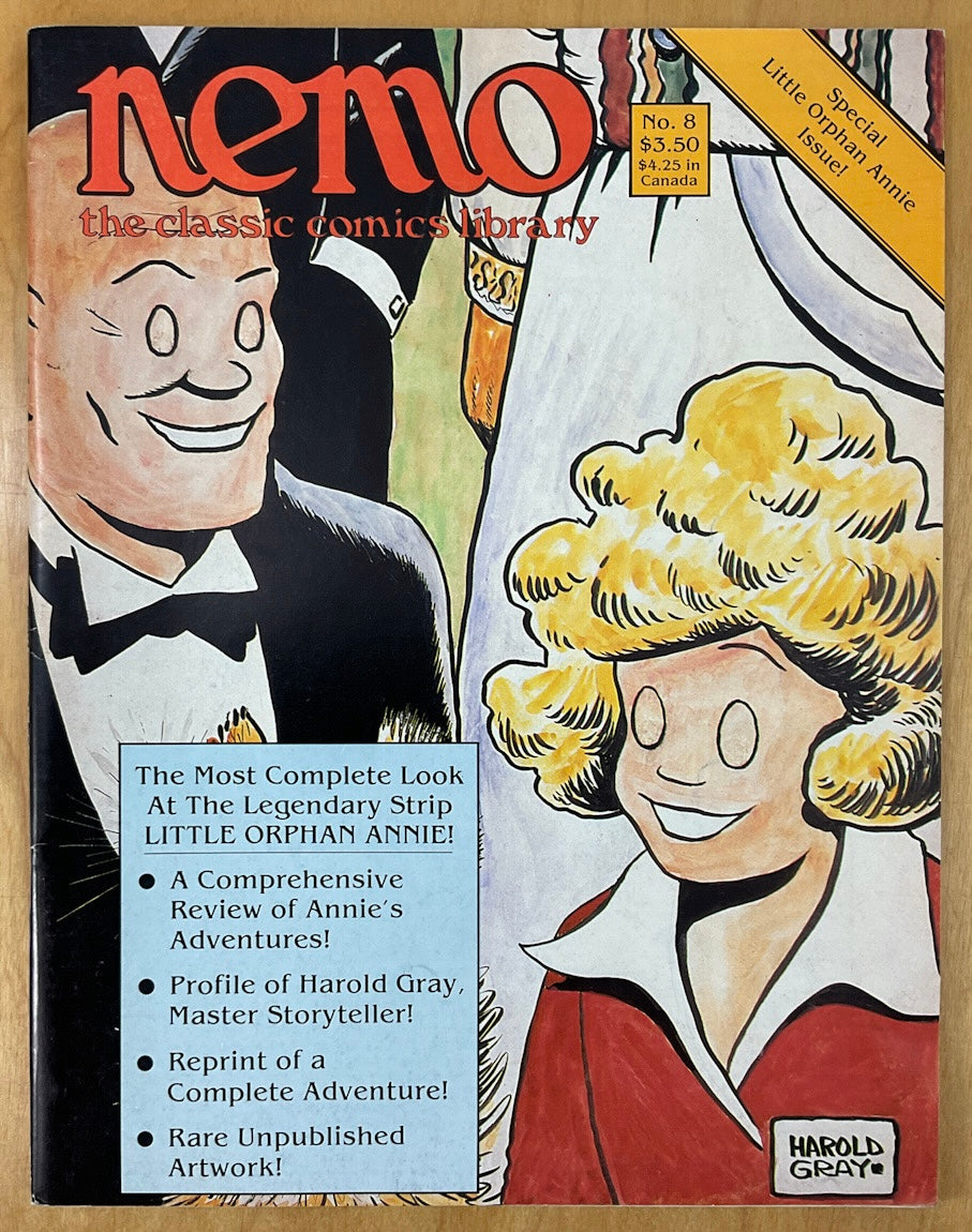 Nemo: The Classic Comics Library #8 - featuring Little Orphan Annie