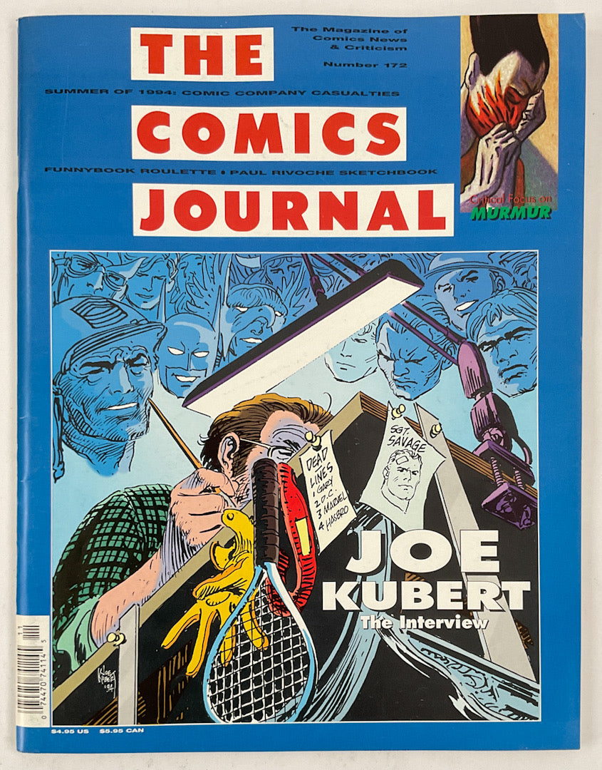 The Comics Journal #172 - Joe Kubert Interview