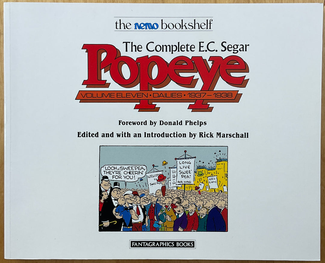 The Complete E.C. Segar Popeye - Vol. 11 - Dailies 1937-38