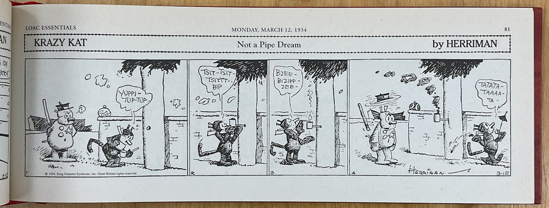 LOAC Essentials Vol. 8: Krazy Kat 1934