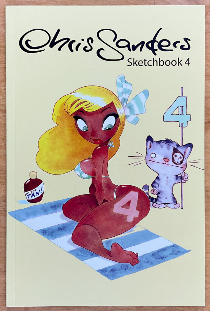 Chris Sanders Sketchbook 4 - Signed 1st