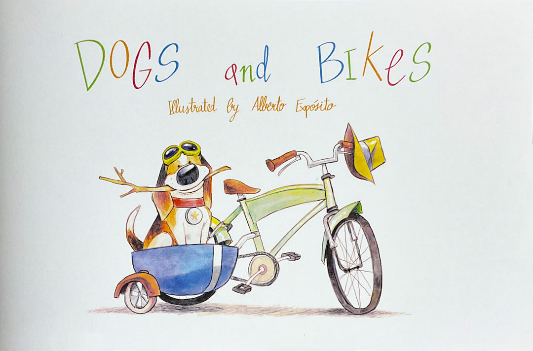 Dogs and Bikes - Signed