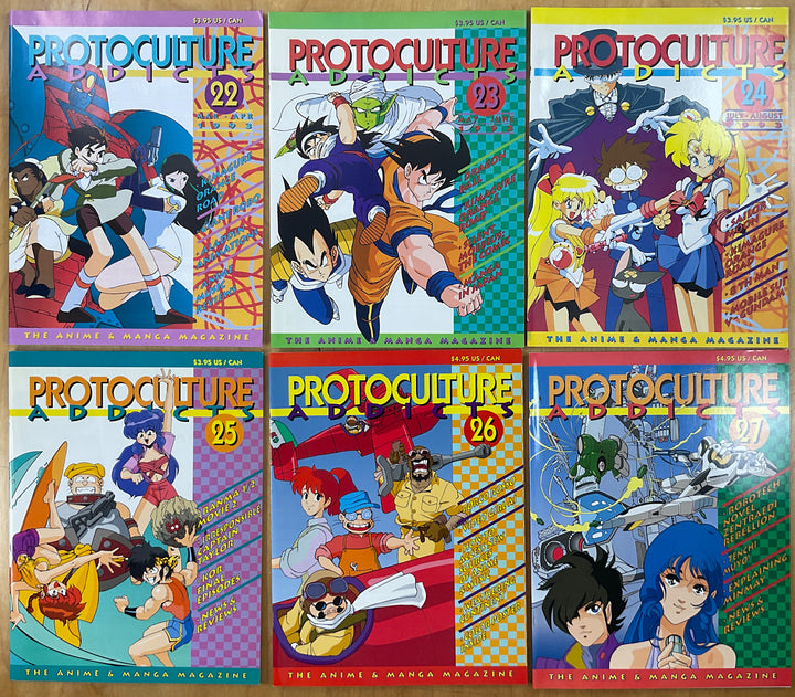 Protoculture Addicts - The anime & Manga Magazine - 19 Issue Lot