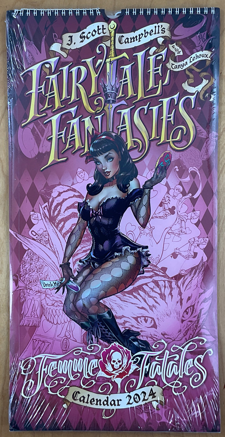 Fairytale Fantasies Femme Fatales Calendar 2024 Cover B: Collector's Edition "Dark Cover"