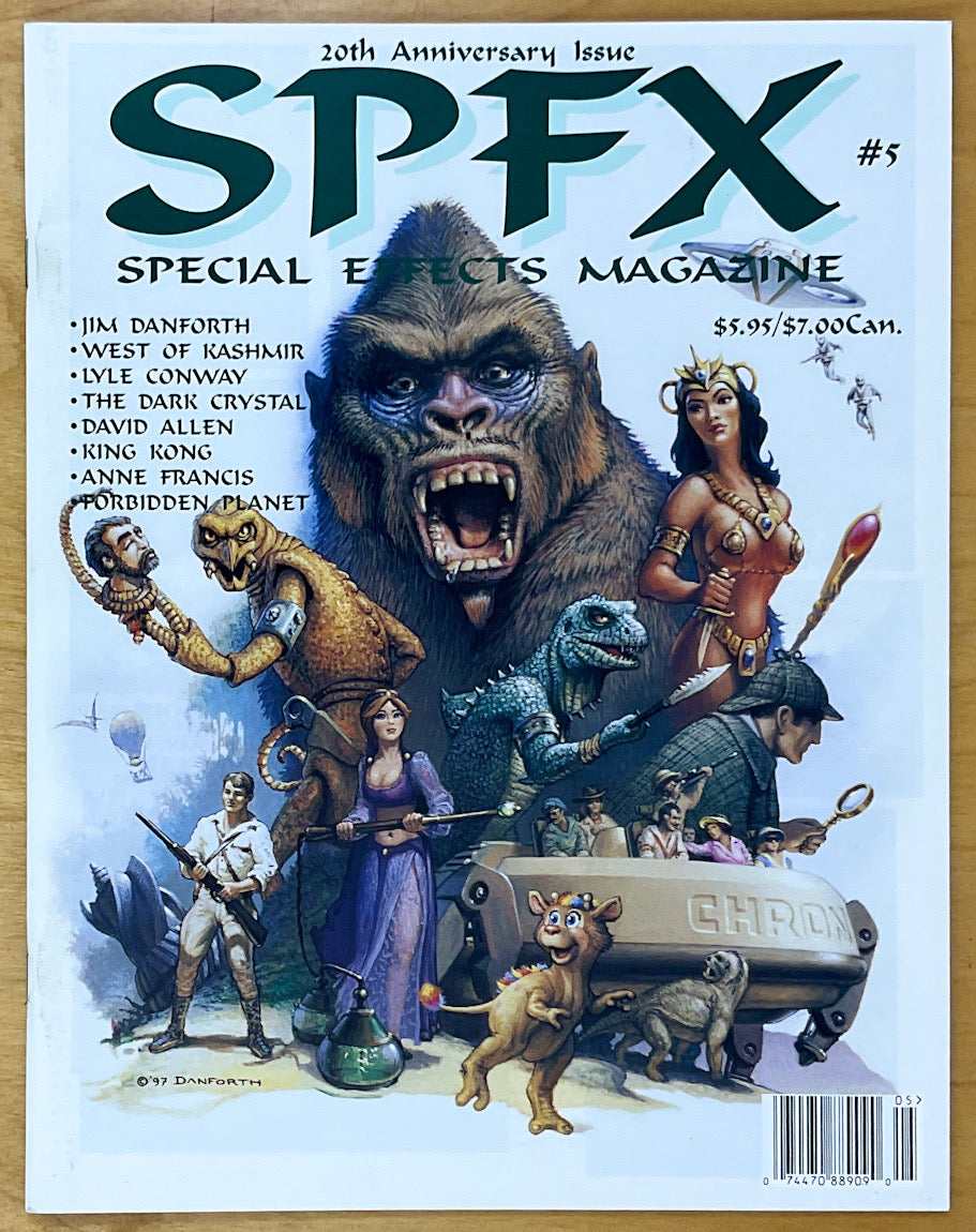 洋書 FANTASTIC FILMS Special effect ISSUE SPFX Special Effects Magazine #5 – Stuart Ng Books