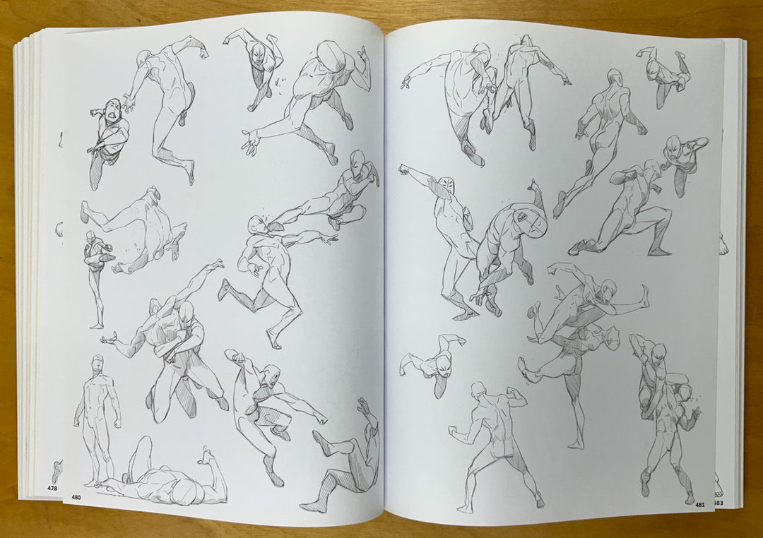 Masters of Anatomy: Anatomy, Action & Fighting Poses (Book 7: The Complete Edition)