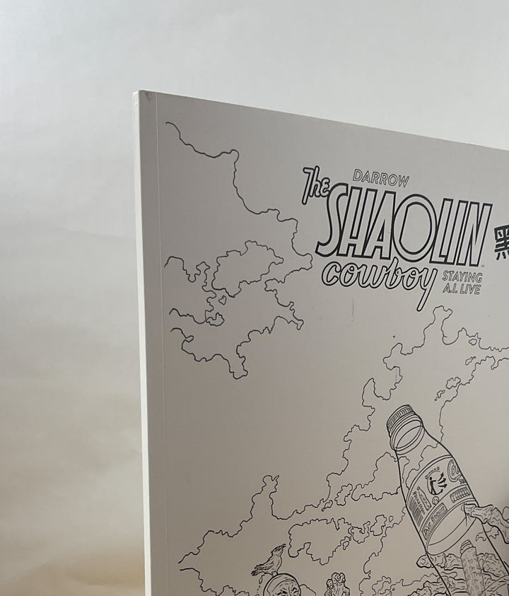 Shaolin Cowboy: Staying A.I.Live #1-2 Oversize B&W Edition- Signed - Very Good
