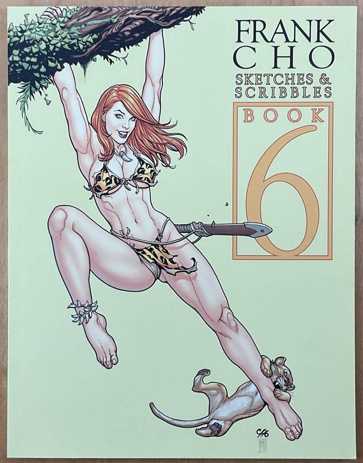 Frank Cho - Sketches and Scribbles, Book 6 - Signed & Numbered
