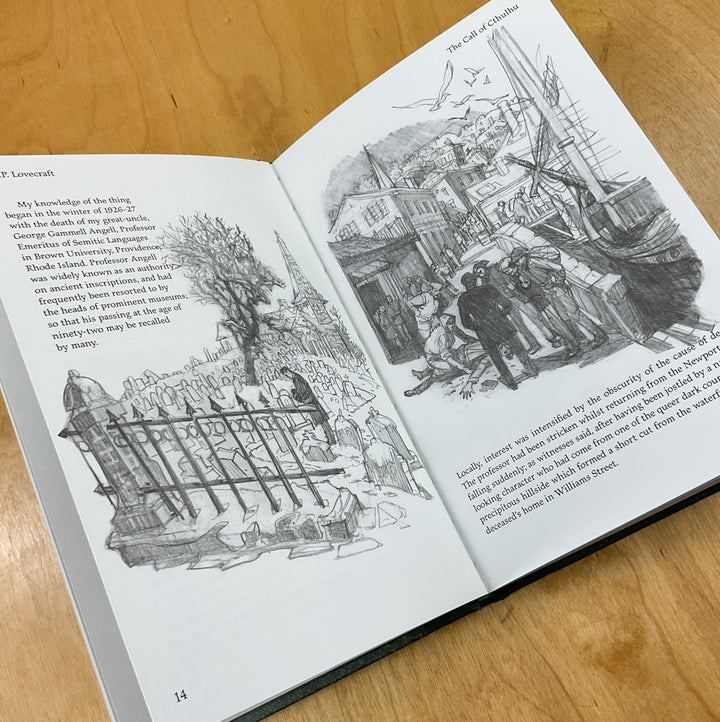 The Illustrated Call of Cthulhu Sketchbook Edition - Signed