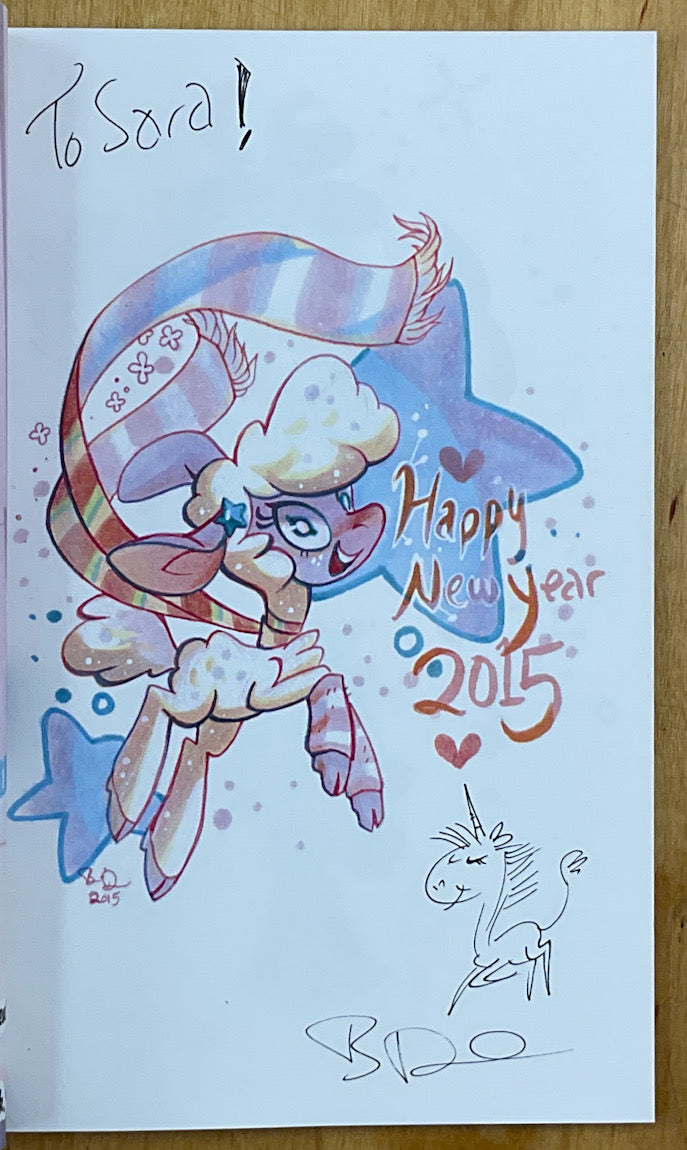 Brianne Drouhard 2015 - Signed with a Drawing