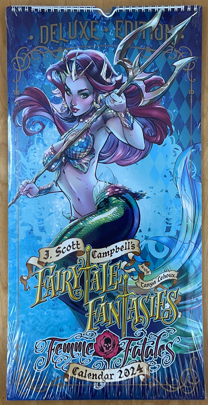 Fairytale Fantasies Femme Fatales Calendar 2024 - Cover C: Deluxe Edition