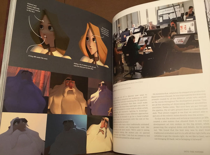 Klaus - The Art of the Movie - First Printing Signed with a Drawing