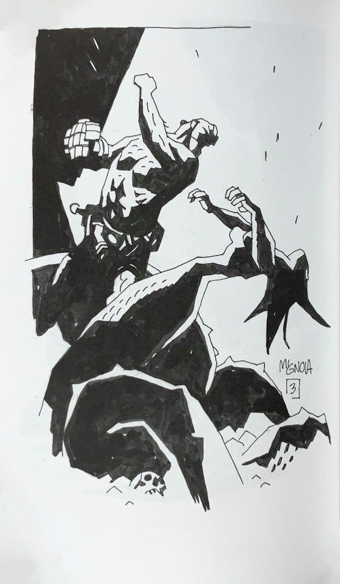 Hellboy 10th Anniversary 1994-2004: A Book of Drawings by Mike Mignola - Signed & Numbered