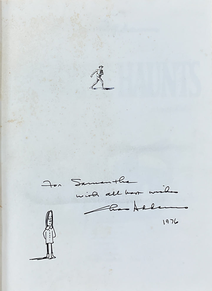 Favorite Haunts (1976) First Inscribed with a Drawing