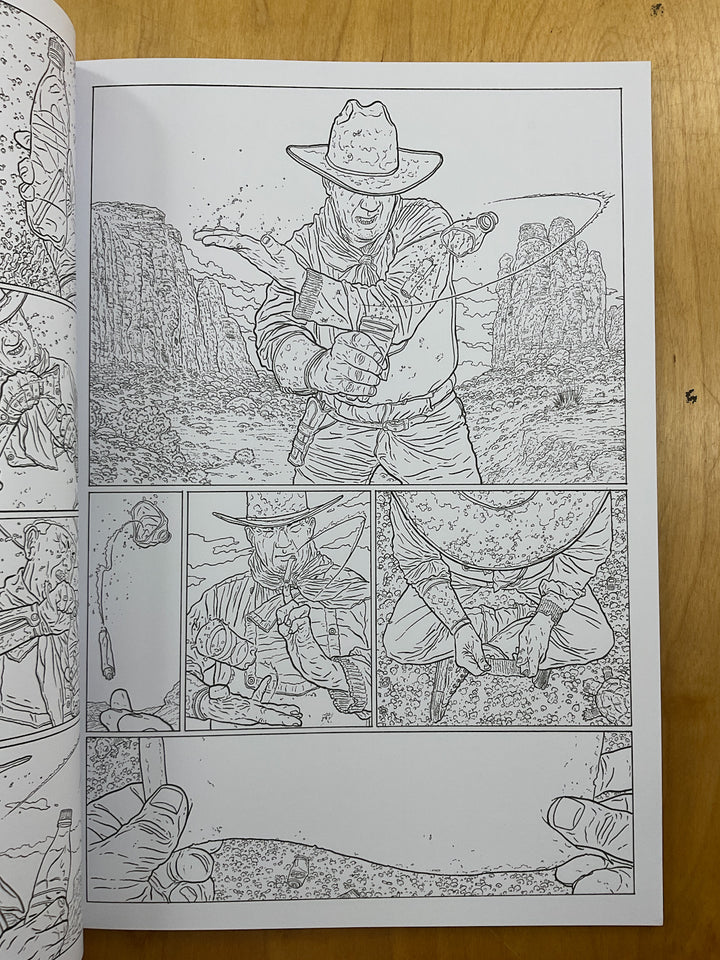 Shaolin Cowboy: Staying A.I.Live #1-2 Oversize B&W Edition- Signed - Near Fine