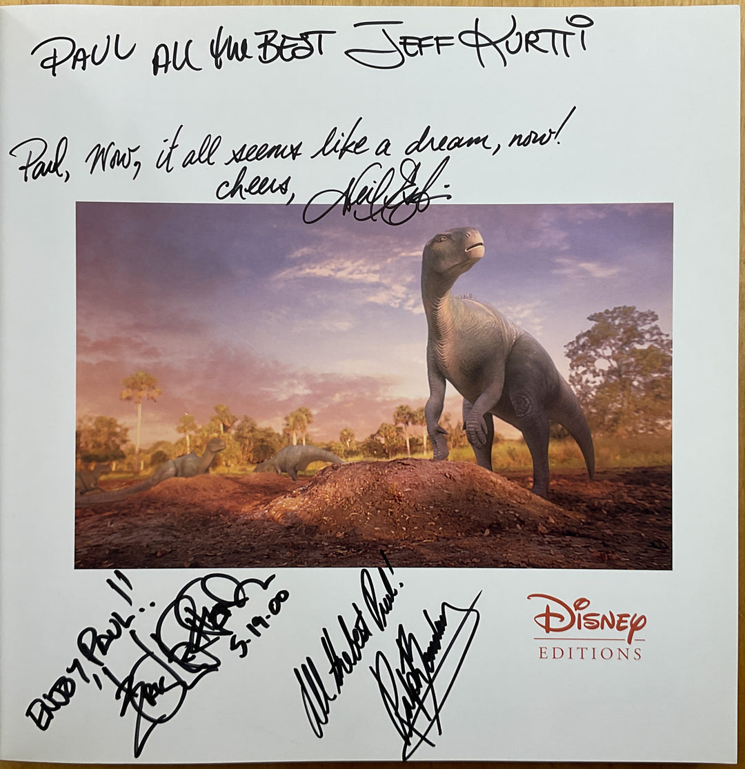 Dinosaur: The Evolution of an Animated Feature - Signed by the Directors and others
