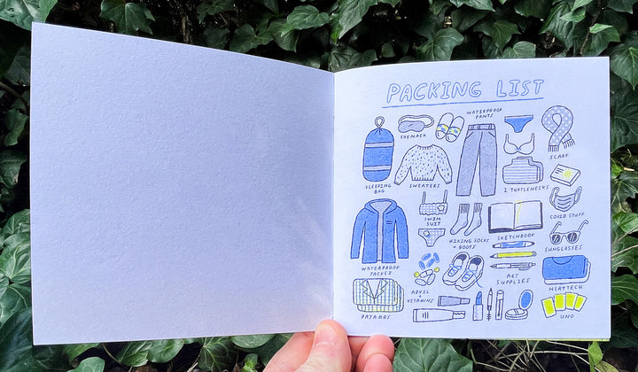 Iceland Travel Zine by Min Heo