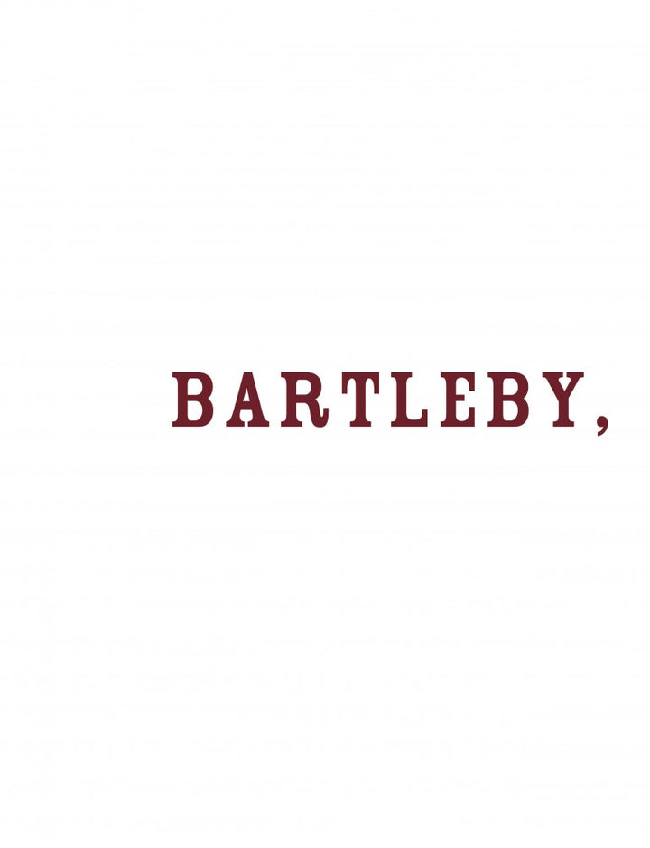 Bartleby le Scribe