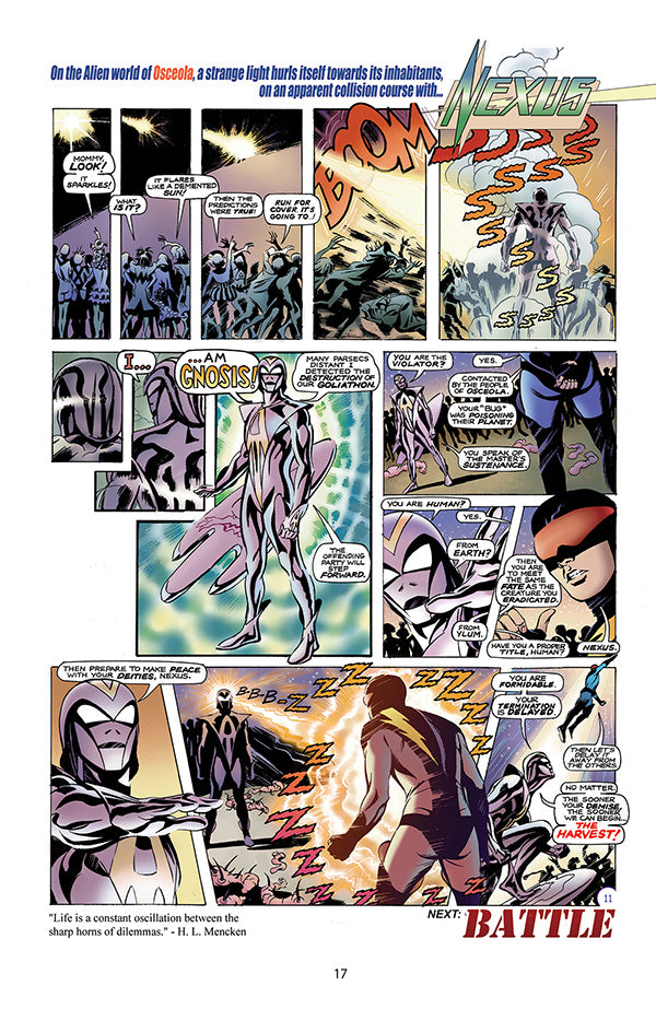 Nexus Newspaper Strips, Vol. 1: The Coming of Gourmando