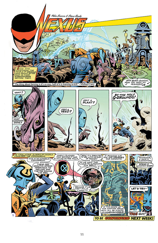 Nexus Newspaper Strips, Vol. 1: The Coming of Gourmando