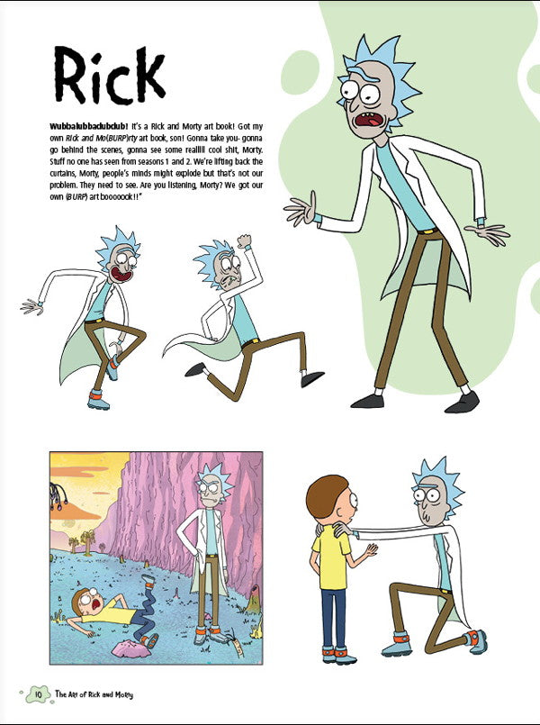 The Art of Rick and Morty