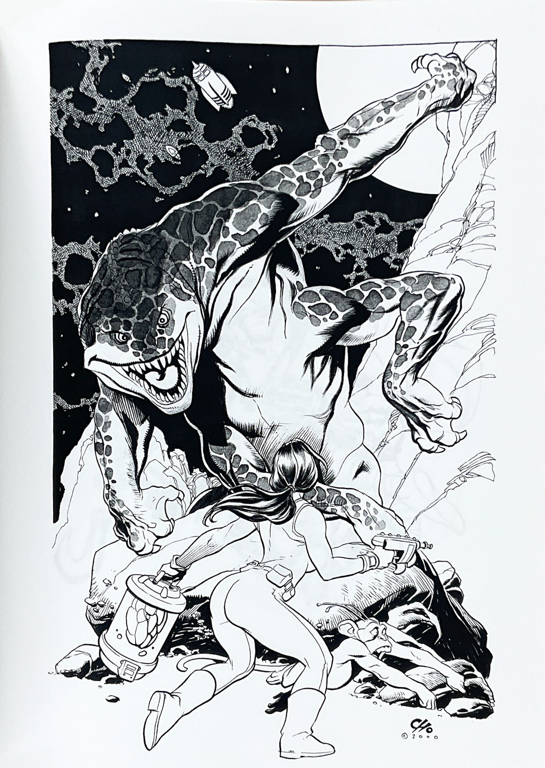 Frank Cho's Sketchbook (2001) Signed & Numbered