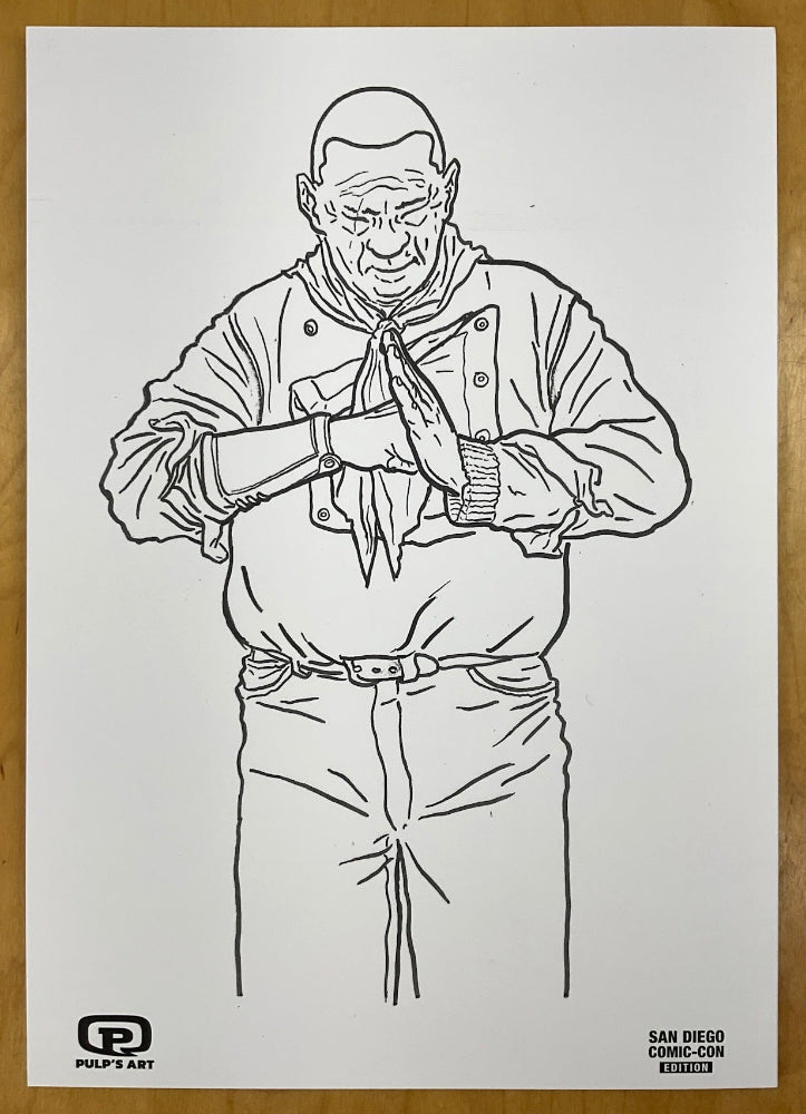 Shaolin Cowboy: Staying A.I.Live #1-2 Oversize B&W Edition- Signed - Very Fine