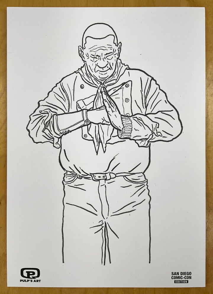 Shaolin Cowboy: Staying A.I.Live #1-2 Oversize B&W Edition- Signed - Very Fine
