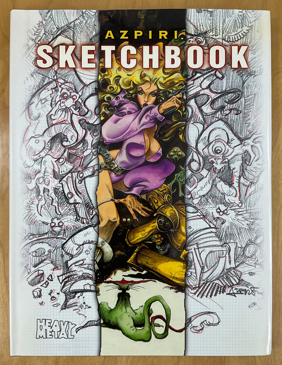 Azpiri Sketchbook - Signed & Numbered Deluxe Edition