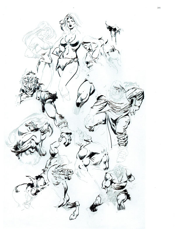 Big John Buscema: Comics & Drawings - First Printing