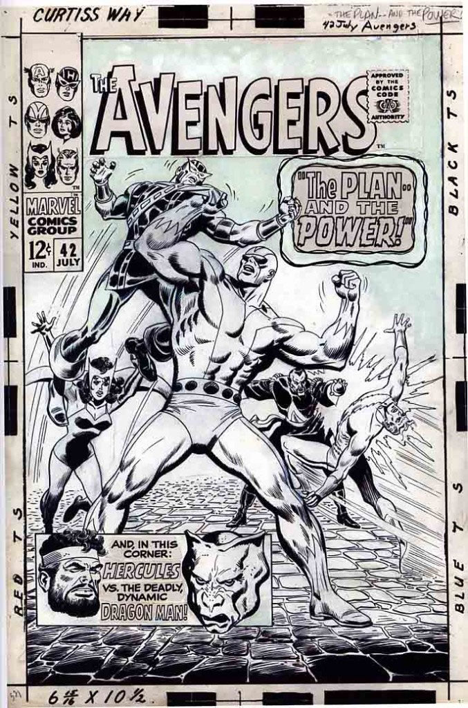 Big John Buscema: Comics & Drawings - First Printing