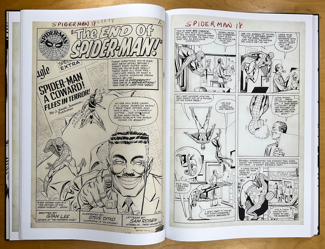 The Amazing Spider-Man By Steve Ditko Artist's Edition