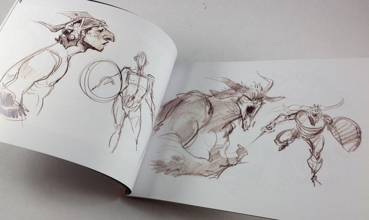 John Nevarez Lucca 2017 Sketch Book (Very Fine)