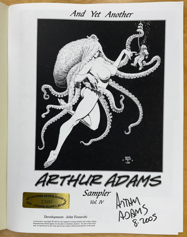 And Yet Another Arthur Adams Sampler (Vol. 4) - Signed & Numbered