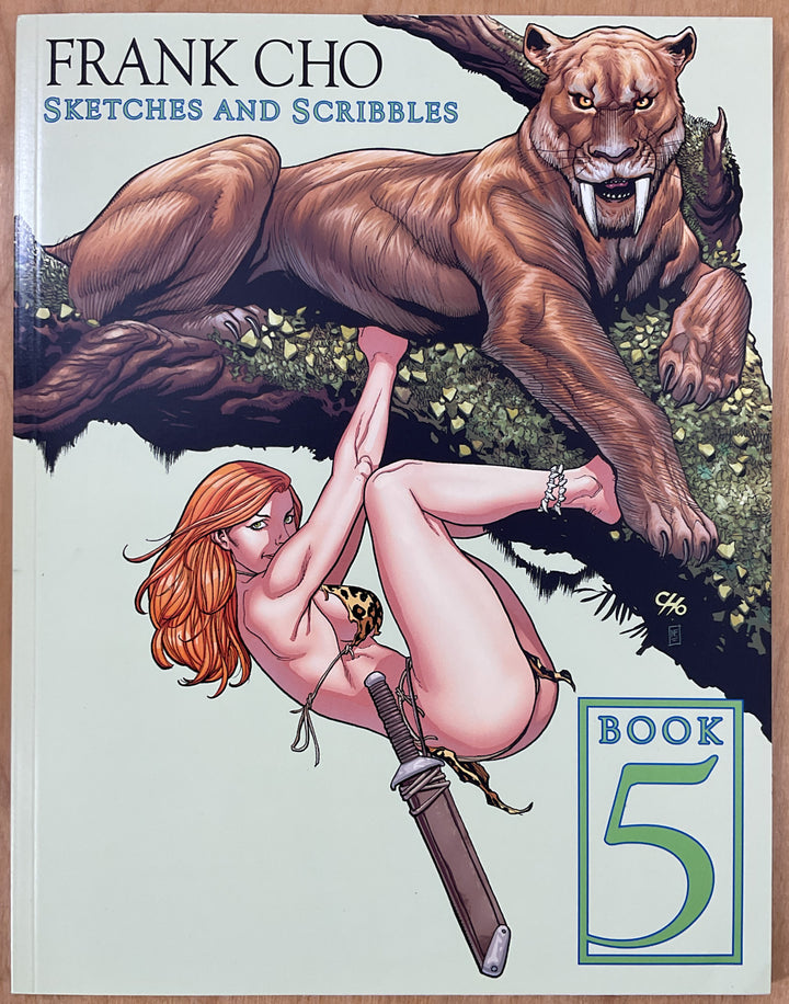 Frank Cho - Sketches and Scribbles, Book 5 - Signed & Numbered