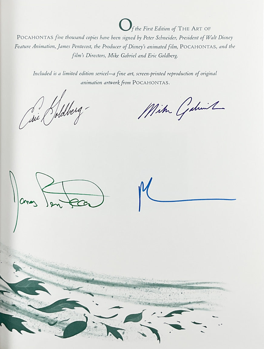 The Art of Pocahontas - Signed Deluxe Edition