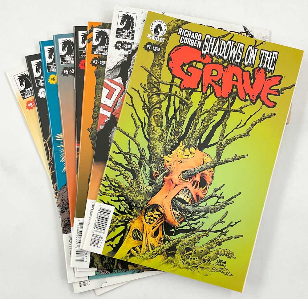 Shadows on the Grave #1-8 - Complete Set