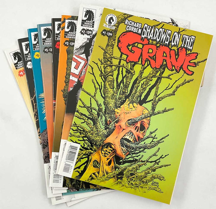 Shadows on the Grave #1-8 - Complete Set