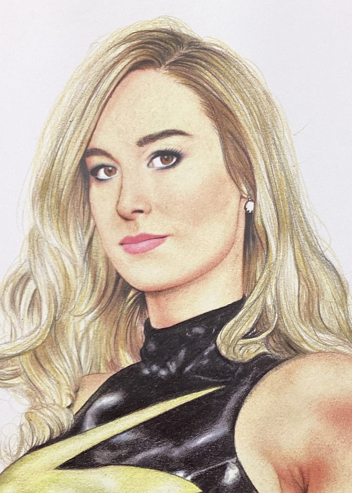 Captain Marvel Pin-Up