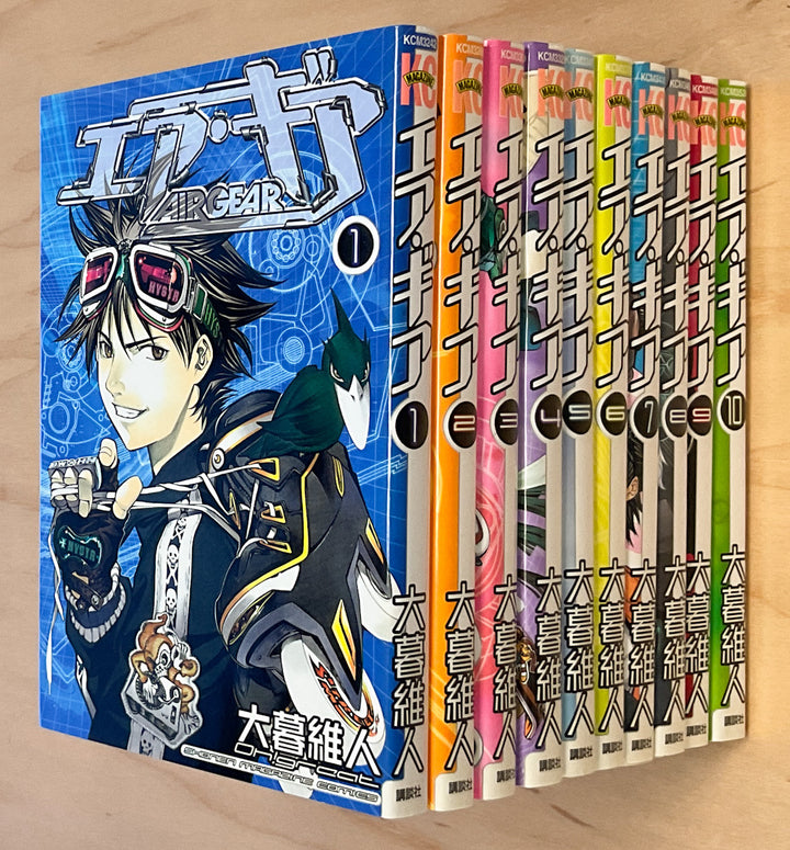 Air Gear 1-10 - 10 volumes of the Original Manga