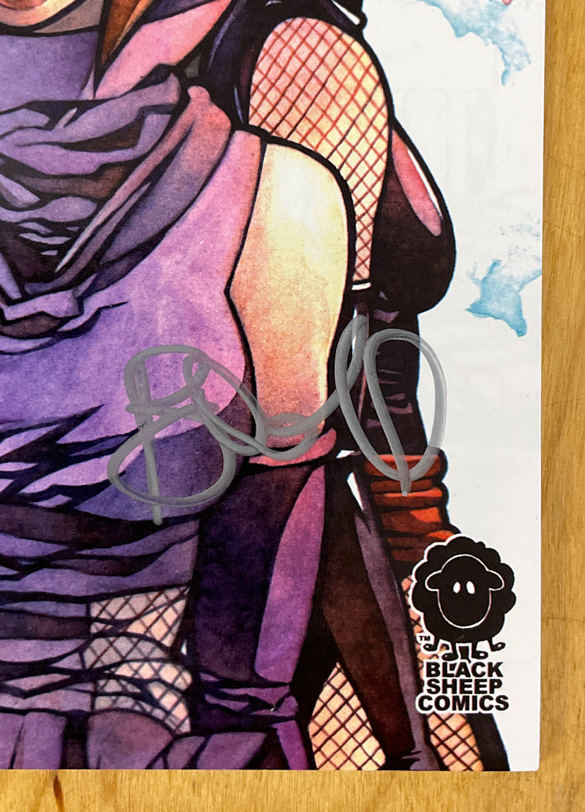 Henagi the Ninja Girl #1-2 - Signed