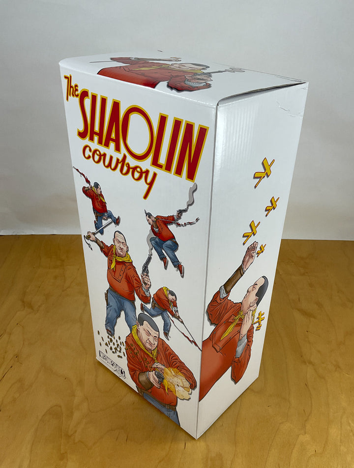 The Shaolin Cowboy 14" Designer Vinyl Action Figure by Geof Darrow Blue Rio Bravo Edition
