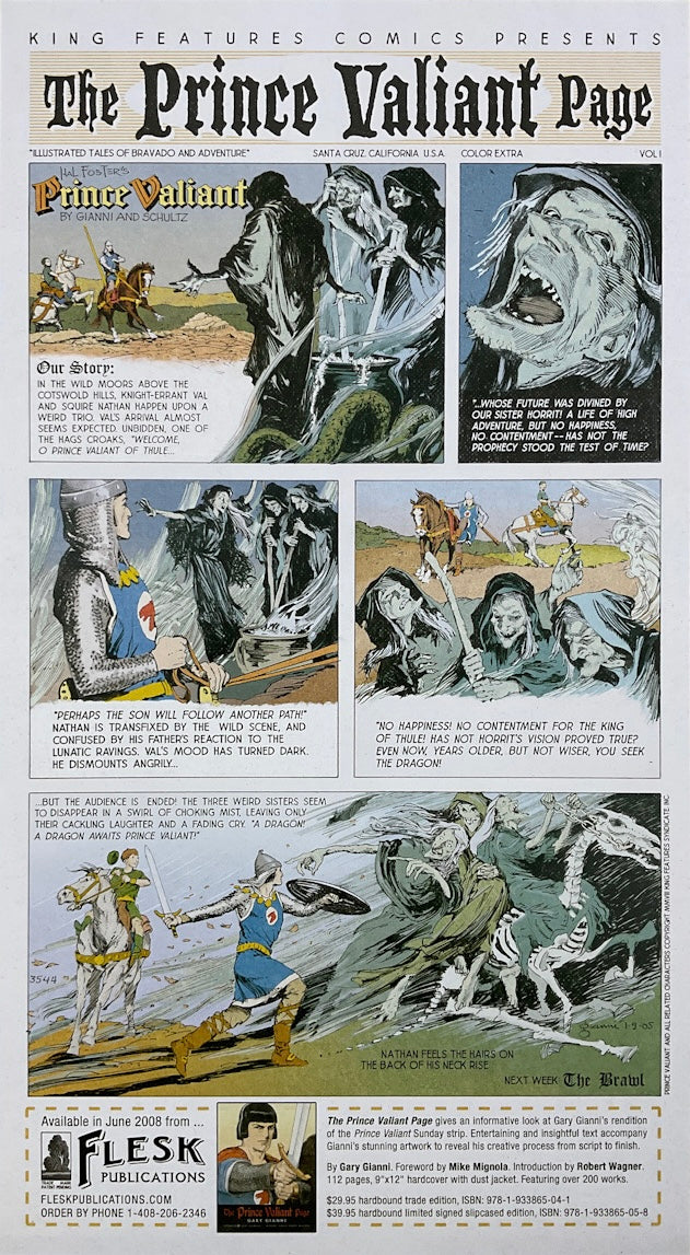 The Prince Valiant Page - Print