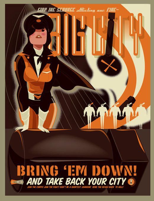 The Art of Big City, Book One