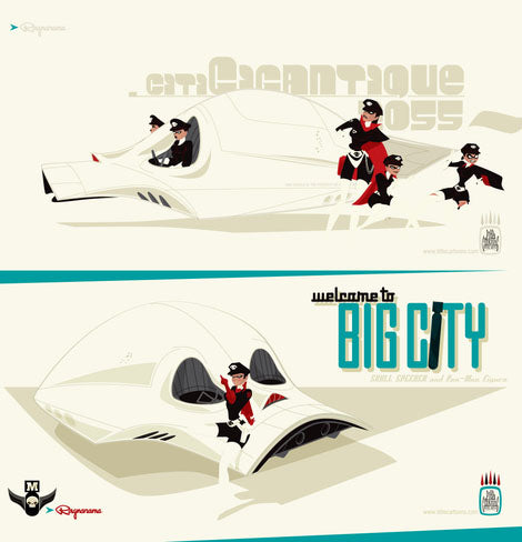 The Art of Big City, Book One
