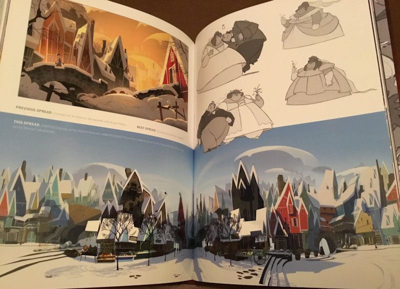 Klaus - The Art of the Movie - First Printing Signed with a Drawing