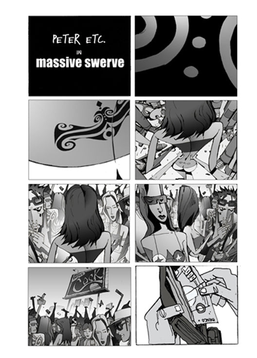Massive Swerve #1 - First Signed with a Drawing