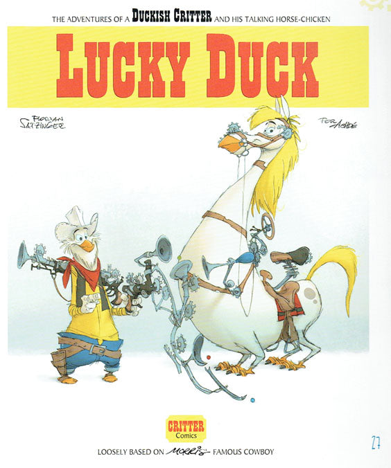 Florian Satzinger: Of Critters, Duck and Dragons - Signed