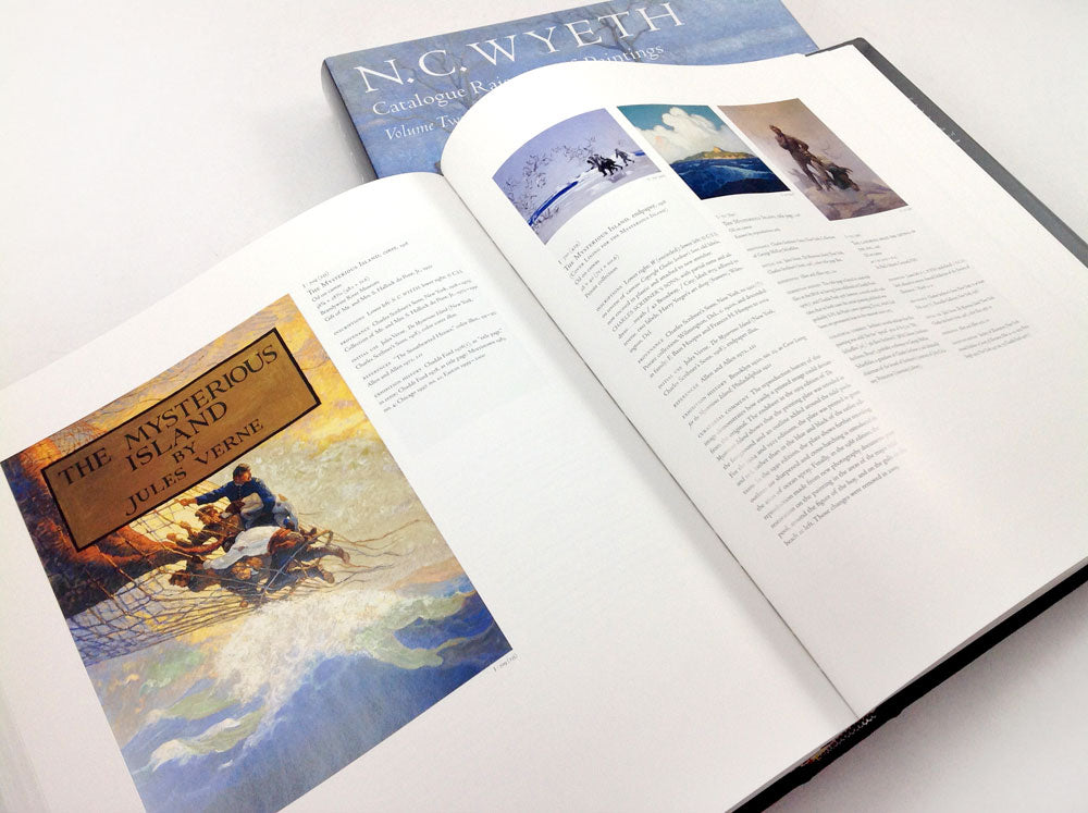 N. C. Wyeth: A Catalogue Raisonne of Paintings - 2 Volumes in Slipcase